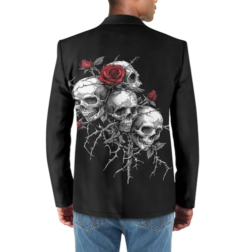 CLOHOMIN Men's Blazer Lightweight & Breathable Suits Jack Suit for Dinner,Prom,Party2