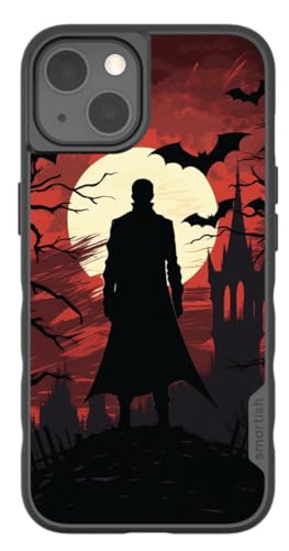 Smartish - Vampire LAIR - iPhone 13 Magnetic Case - Gripmunk Compatible with MagSafe [Lightweight + Protective] Slim Thin Cover - Fits Apple iPhone 13
