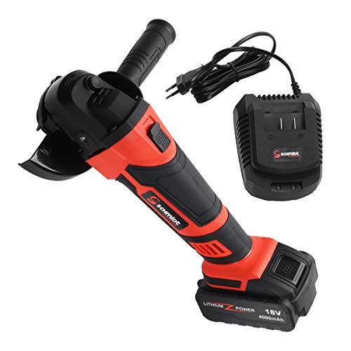 SCHMIDT security tools Akku-Winkelschleifer AG-115 Trennschleifer inkl. Akku 4.0Ah, ohne Trennscheibe Cover
