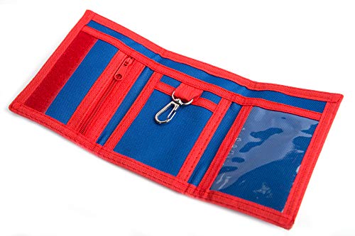 Trifold Canvas Outdoor Cartoon Wallet For Kids - Fire Engine #TOP3