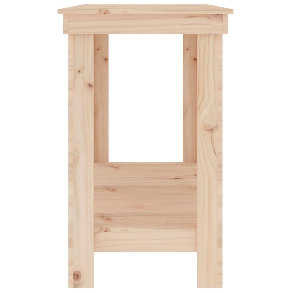 vidaXL Banco de Trabajo Mesa Herramienta Estantería Estante Taller Garaje Bricolaje Cargas Pesadas Almacenamiento de Madera Maciza de Pino