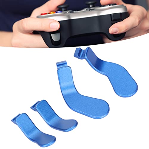 EIMSOAH 4 Stück Controller-Paddel, Controller-Metallpaddel, Edelstahl-Paddel-Ersatzteile, Controller-Zubehör, für One Elite Series 2