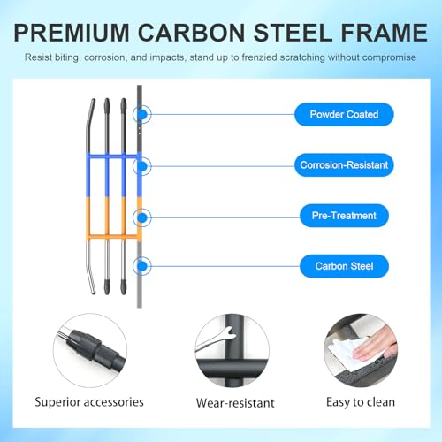 SZYANG Dog Car Barrier Compatible with 2025 2026 Toyota 4Runner Dog Gate Behind 2nd Row Pet Barrier Replacement for 2025 2026 Toyota 4Runner Accessories - Thumbnail 6