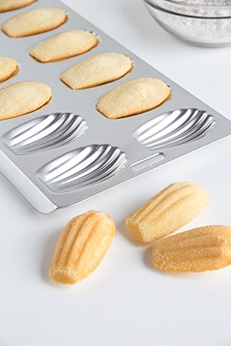 Fox Run Madeleine Pan, Tin-Plated Steel, 12-Molds #TOP5