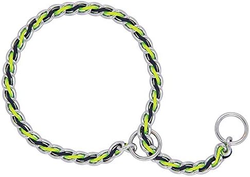 Terrain D.O.G. Laced Chain Slip Collar, 22-inch x 3.5 mm, Pink/Gray image 4