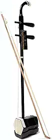 GeekHouse Violino chinês de 2 cordas para iniciantes, marca de fonema Erhu de instrumentos nacionais tradicionais para nível de entrada com arco e acessórios (painel Paulownia)