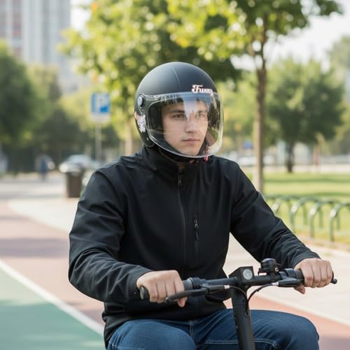 Casco de scooter eléctrico con carcasa ligera de ABS resistente al viento 2