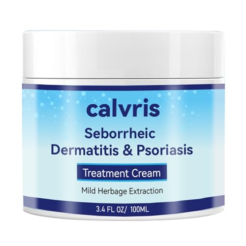 Calvris Scalp Comfort Balm - Steroid-Free Botanical Formula for Dry Itchy Scalp & Skin 3.4 Fl Oz | Natural Soothing Relief with Cooling Sensation