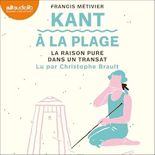 Page de couverture de Kant &agrave; la plage - la raison pure dans un transat