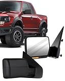 ECCPP Driver Side View Mirror Power Heated LED Turn Signal Lights Replacement fit for 2004 2005 2006 for Ford for F150 Truck Left Towing