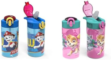 Amazon.com: Zak Designs PAW Patrol Kids 16oz Marshall and Skye Leak