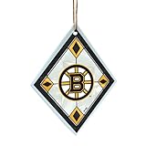 NHL Boston Bruins Art Glass Ornament