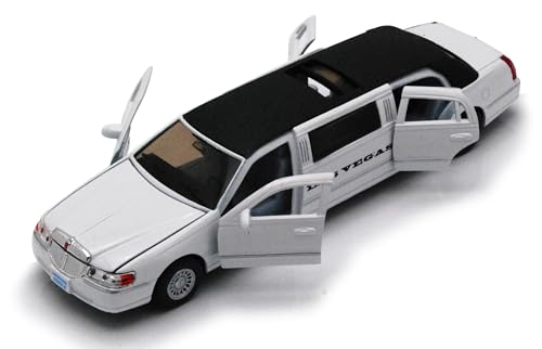 Las Vegas 1999 Town Car Stretch Limousine 1:38 miniatura 2