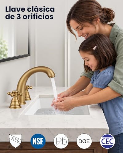Mejores comprativas On-line Llaves de baño doradas vintage al mejor precio. 8 Mejores comprativas On-line Llaves de baño doradas vintage al mejor precio. 8