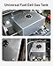 EVIL ENERGY 15 Gallon Fuel Cell Gas Tank Aluminum with Level Sender Street Drift Silver