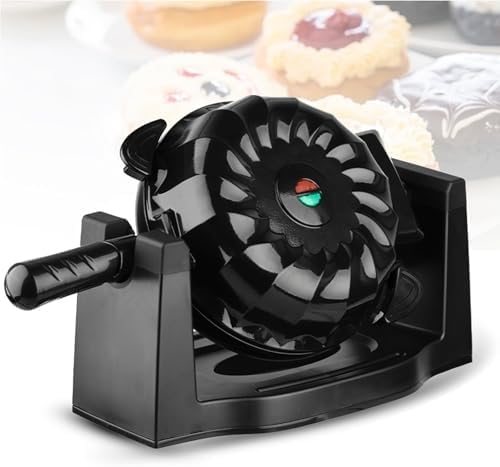 Electric Cake Maker, Mini Lava Cake Machine with Nonstick Surfaces and Heat Indicator Light, Easy to Clean, Ideals for Home and Restaurant Use