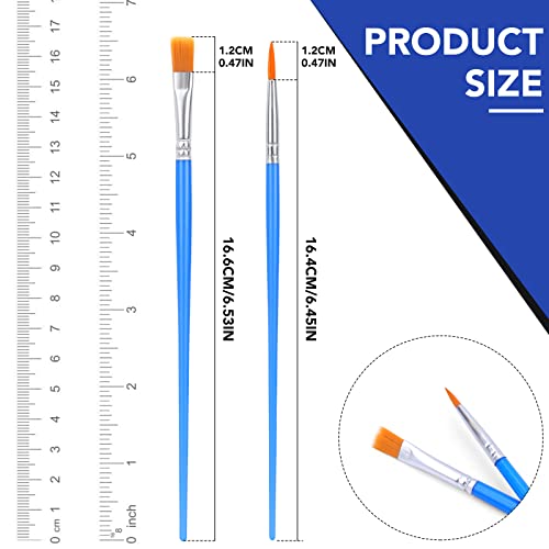 Aroic Paint Brushes Set,110 Pcs Nylon Hair Brushes For Acrylic Oil Watercolor Artist Professional Painting Kits #TOP1