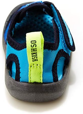 OshKosh B'Gosh Boys Aquatic Water Shoe Sport Sandal, Teal, 8 Toddler | Image 7