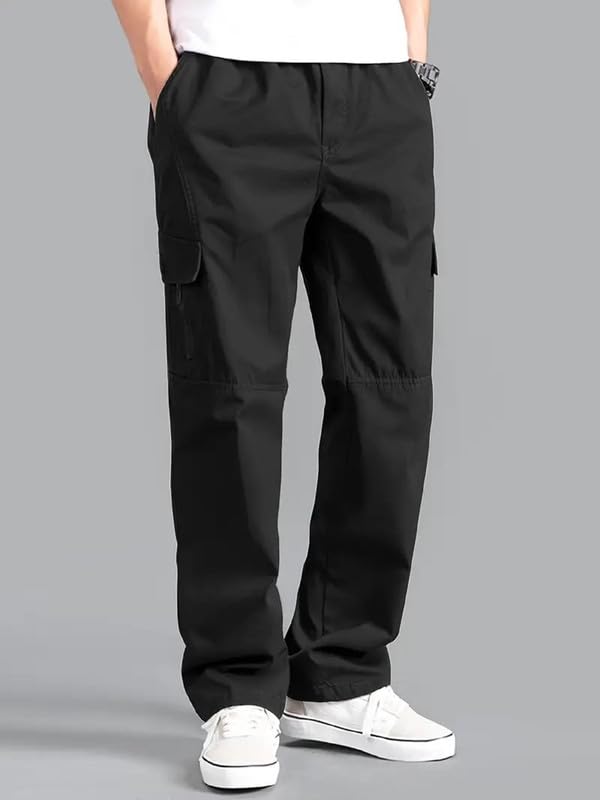 Image of Amazon Brand - INKAST Men Stylish Multi-Pocket Cargo Pants | Casual Fit | Modern Trousers