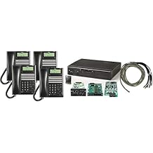 NEC SL2100 Digital Quick Start Kit with 4 Port Voicemail and 4 Digital 24 Button Phones - NEC-BE117450