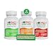 Hormex Rooting Hormone Powder #1,3,8 | for Easy to Difficult to Root Plants | Fastest IBA Rooting Powder Compound for Strong & Healthy Roots (3 bottles)