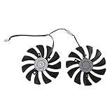  1 Paire Ventilateur De La Carte Graphique Ventilateur Graphique Refroidisseur De Carte Vidéo De e Vidéo De Jeu Fan De Jeux Vidéos Abdos 3g Provisions Le Vent
