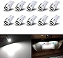 iBrightstar Extremely Bright 3030 Chipsets 168 175 194 2825 W5W T10 Wedge LED Bulbs for License Plate Interior Map Dome Trunk Lights, Xenon White