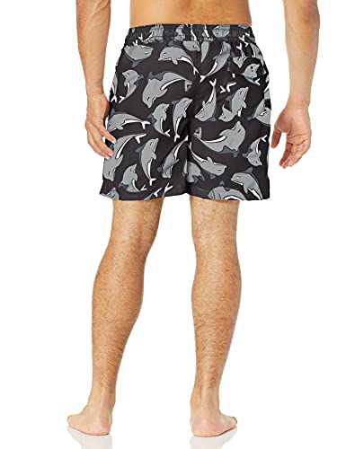 Image of Kanu Surf Men's Big Viper Extended Size Stripe Swim Trunk