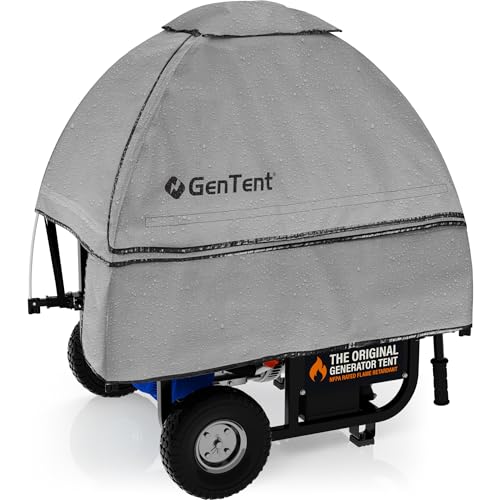 GenTent Open Frame Running Cover – Universal Kit Generator Tent (Gray, Original - Standard)
