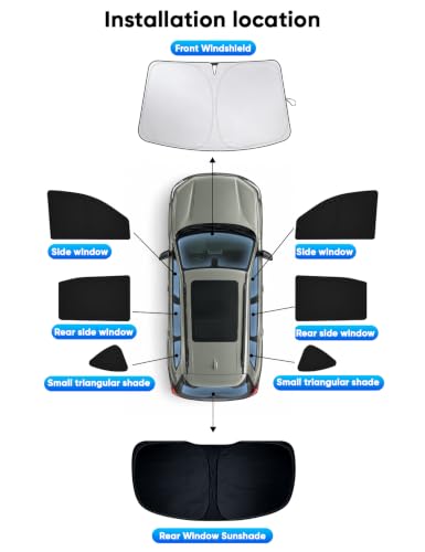 Image of EcoNour Windshield Sun Shade Fit for Subaru Forester 2025 2026