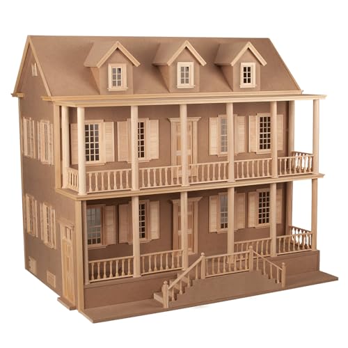 Houseworks Charleston Dollhouse Kit, Miniatures for Adult Hobbyist