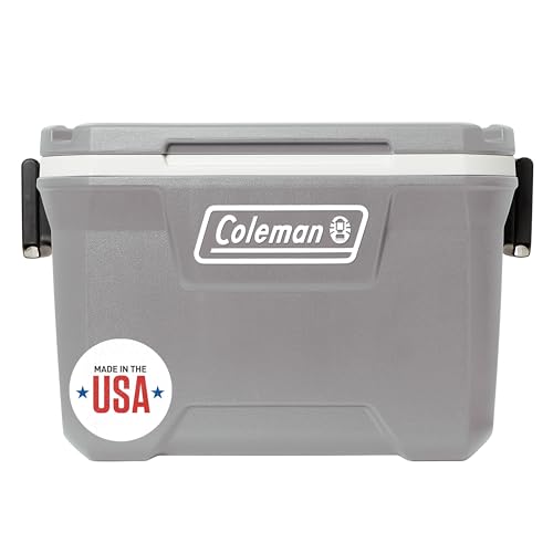Coleman Classic Series Insulated Portable Cooler, Leak-Resistant Outdoor Hard Cooler Keeps Ice up to 5 Days, 52/70/120/150 Quart