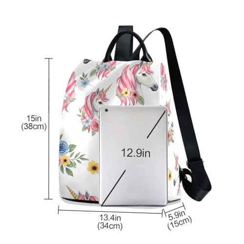 Mochila para mujer antirrobo cómoda para evitar hurtos en el transporte 3