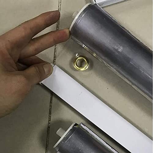 Xiaolin Exterior Clear Roller Shade With Grommets, 100% Waterproof Roll Up Blinds For Outdoor Patio Gazebo Balcony Kitchen (Color : Clear, Size : W85Xl190Cm) #TOP3