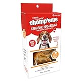 Ruffin' It Chomp'ems Serrano Ham Steak, 1 Pack - Healthy, Protein Rich Treats for Dogs - Long Lasting Dog Chews