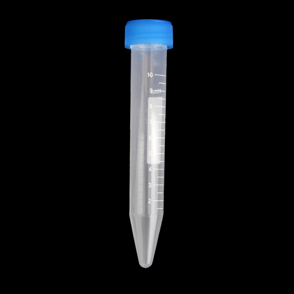 5 Provette Graduate In Plastica 50 Ml, Cilindri Di Misurazione Per Laboratorio