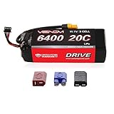 Venom 20C 3S 6400mAh 11.1V LiPo Battery with Universal Plug (EC3/Deans/Traxxas/Tamiya)