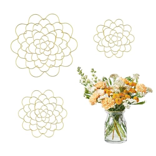 3 Pcs Stainless Steel Floral Flower Arrangement Holder Frog