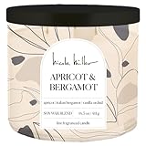 Apricot Bergamot Candle, 14.5 oz., by Nicole Miller
