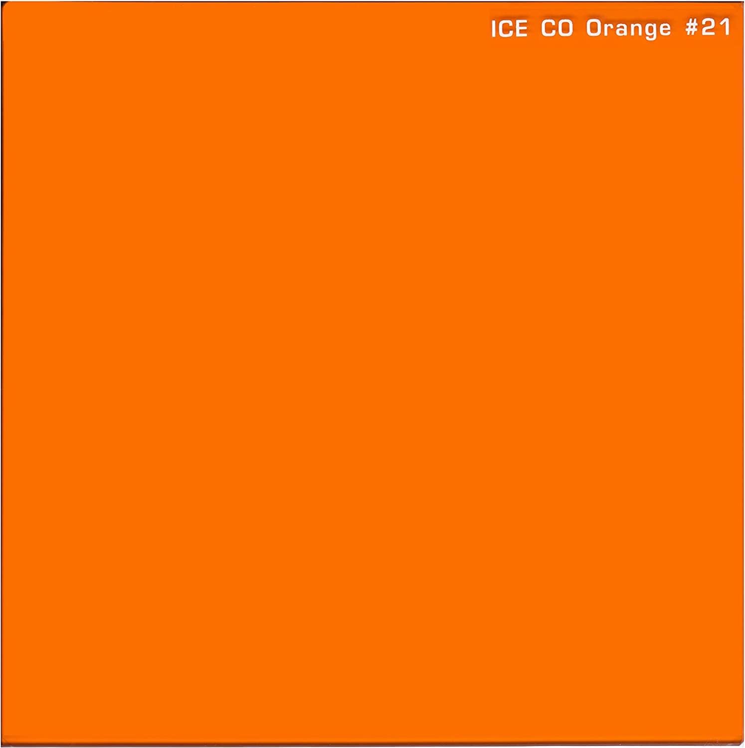 ICE CO 100mm Orange #21 Filter for B&W 100 Includes Plastic Hard Shell Case