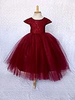 Algopix Similar Product 11 - VBack Burgundy French Lace 3 Layer