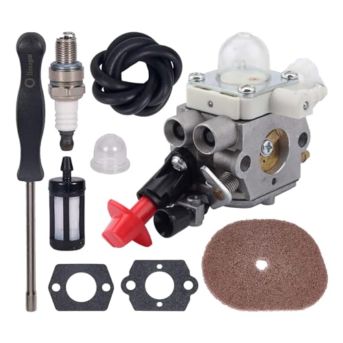C1M-S267A FS56RC Carburetor Kit for Stihl Carburetor FS40 FS50 FS56 FS70 FS40C FS50C FS56C FS70C FC56 FC70 HT56 HT56C KN56 KM56 KM56C Trimmer Weed Eater Carb 4144 120 0608 (Not For 4144 120 0603?