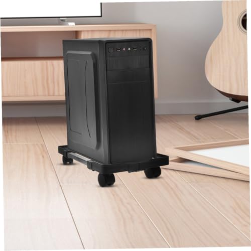 Soporte móvil para torre de computadora Happyyami con ruedas, para uso debajo del escritorio, diseño para mantener limpio y ventilado miniatura 4
