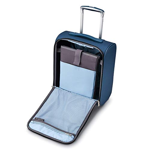 Image of Samsonite Solyte DLX Softside Luggage, Mediterranean Blue, Underseater