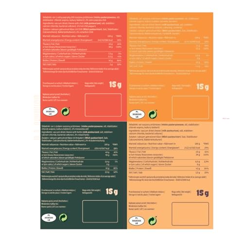 PUFFINS - Knuspriger Käse Keto Snack Set - Goudakäse, Cheddarkäse - 100% Käse - Ohne Zucker, Kohlenhydrate - Protein Snack - Gesunde Snacks - Viel Eiweiß - Klassich, Chili, Kräutern, Cheddar - 10x15g