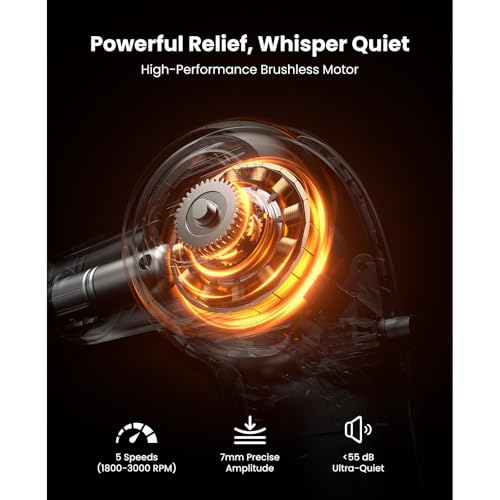 BOB AND BRAD L7 Ultra 2-in-1 Massage Gun with Heat & Red Light — view 9