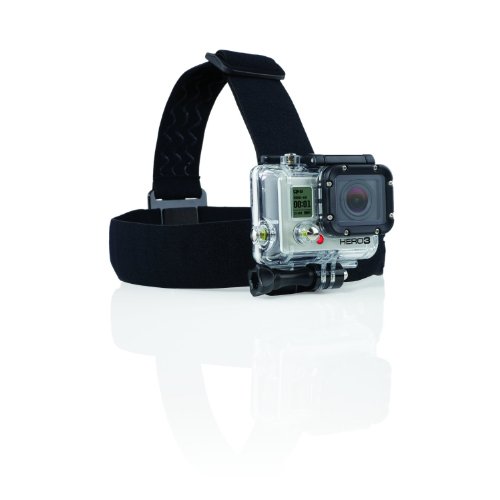 Navitech Helmet/Headband/Head Strap Mount Compatible with The YI Discovery Action Camera