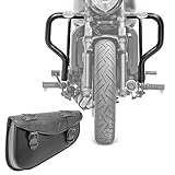 Para motore per una protezione ottimale per il pilota e la moto in caso di caduta. Diametro del tubo extra-large di 38 mm per una maggiore stabilità rispetto ai normali tubi da 32 mm. Pronto per il montaggio, materiale di fissaggio incluso
