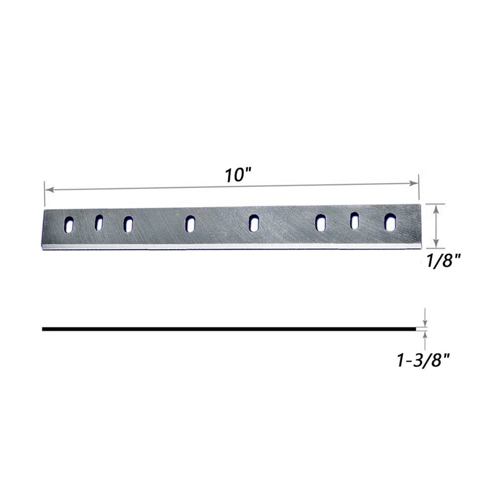 DSAINT Cuchillas cepilladoras HSS de 10 pulgadas y 263 mm for cuchillo cepillador de madera Ryobi AP10 AP10N for carpintería - JUEGO DE 2
