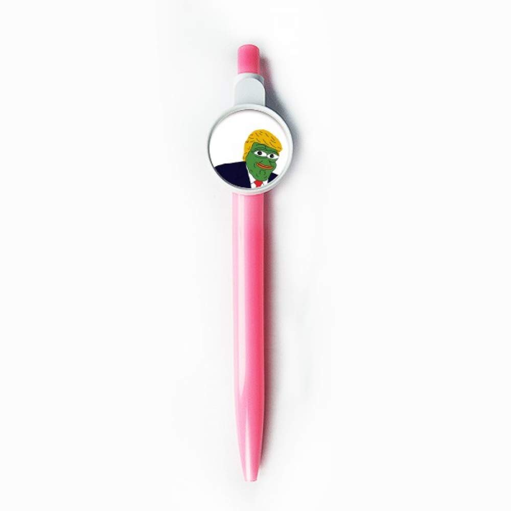 Stylo bille grenouille président bleu idée cadeau originale DIYthinker